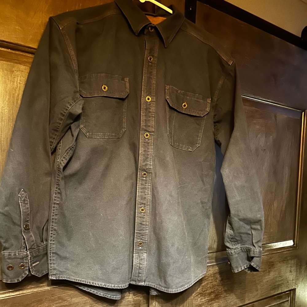 NOBLE Outfitters LS Heavy Canvas Weathered Work Shirt Style #11052